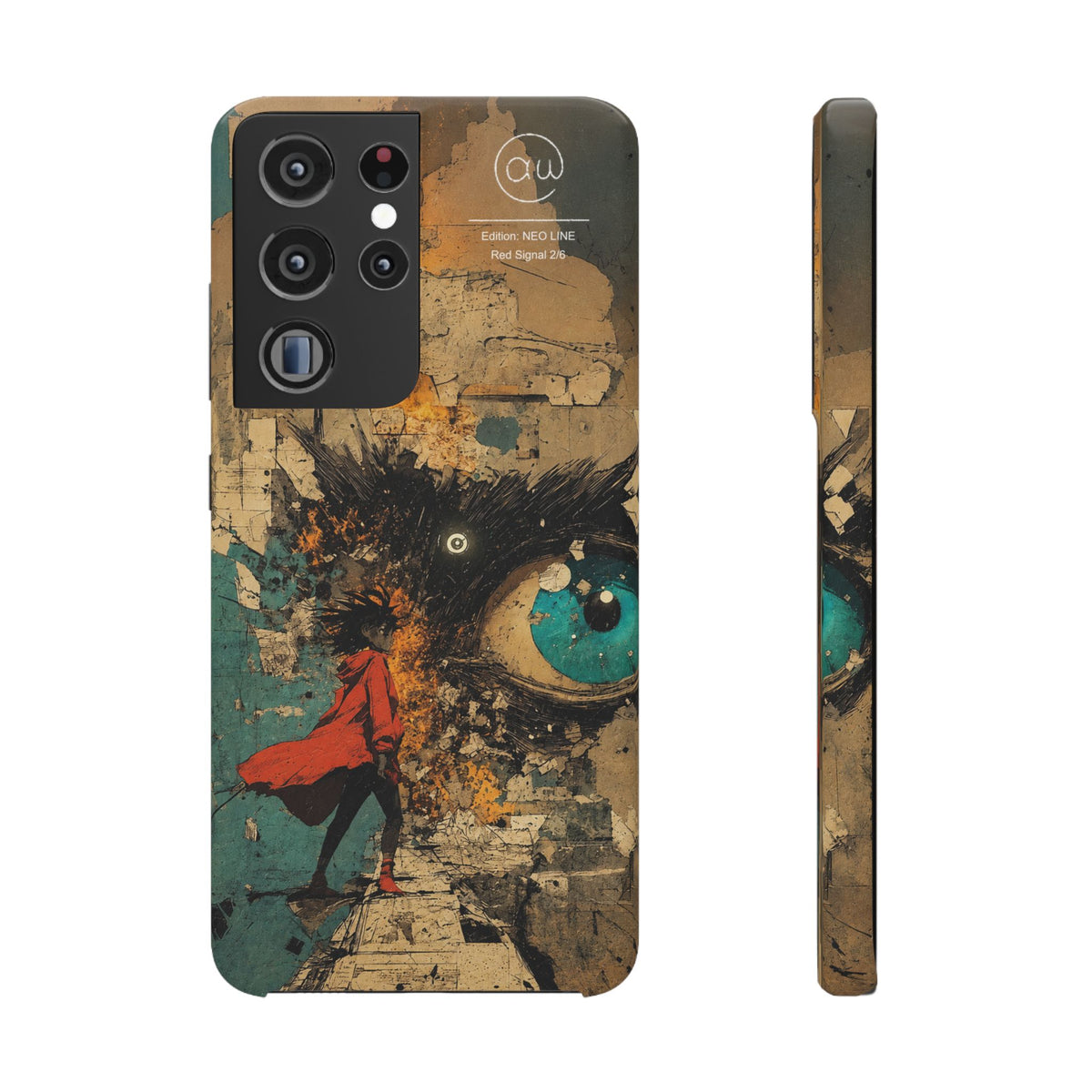 Red Signal – VIVICO Solid · NEO LINE – Samsung Galaxy S21 Ultra
