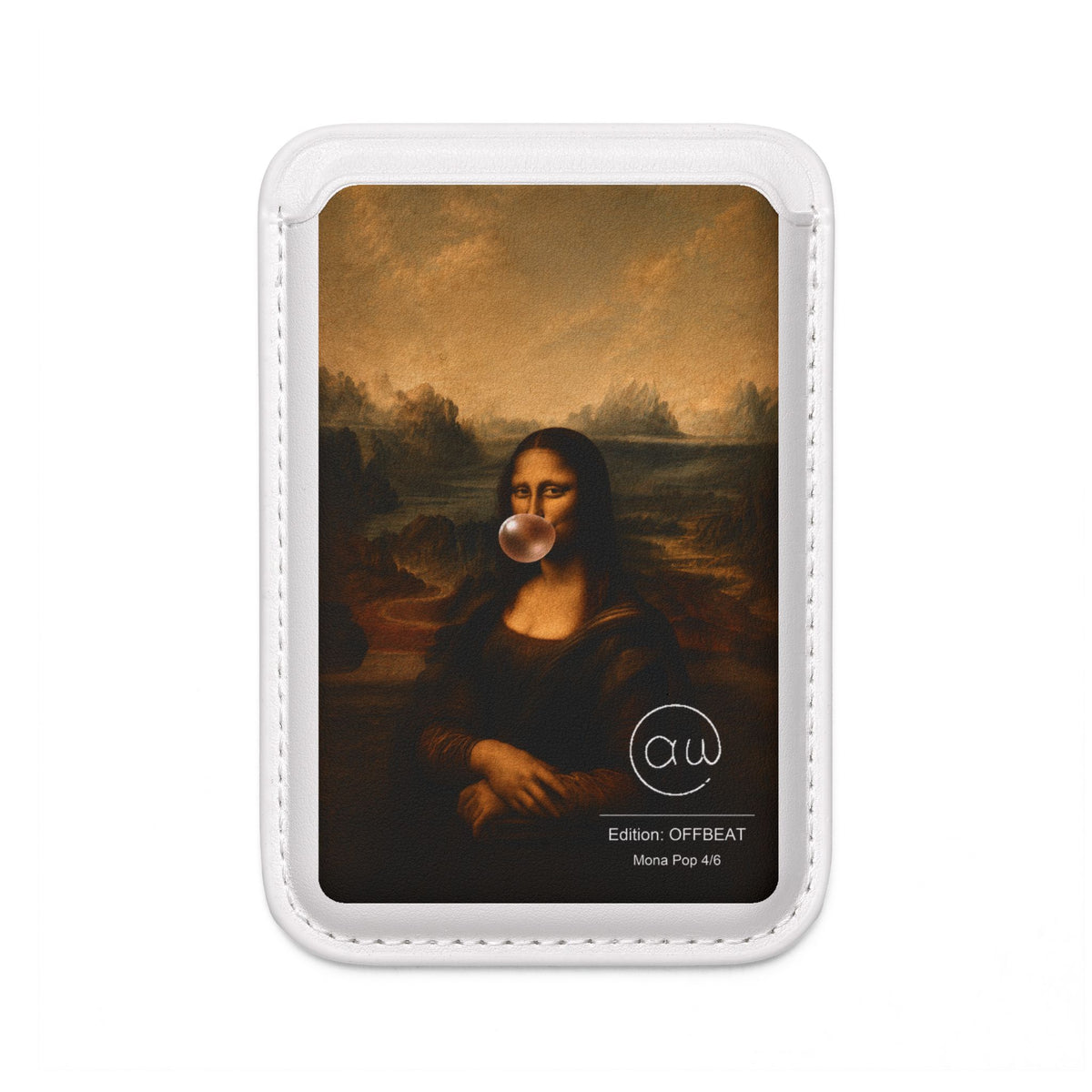 Mona Pop 4/6 – OFFBEAT Vegan MagSafe Wallet – V1