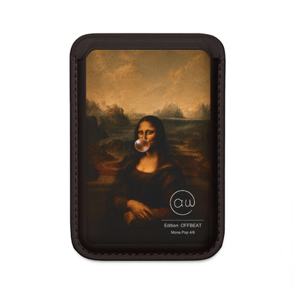 Mona Pop 4/6 – OFFBEAT Vegan MagSafe Wallet – V1