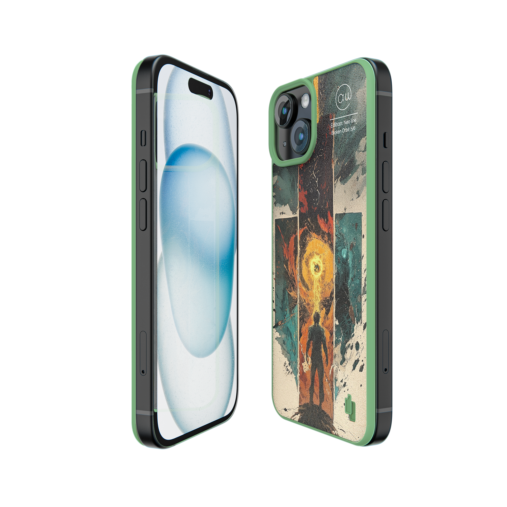 Motiv Broken Orbit Produktbild iPhone 15