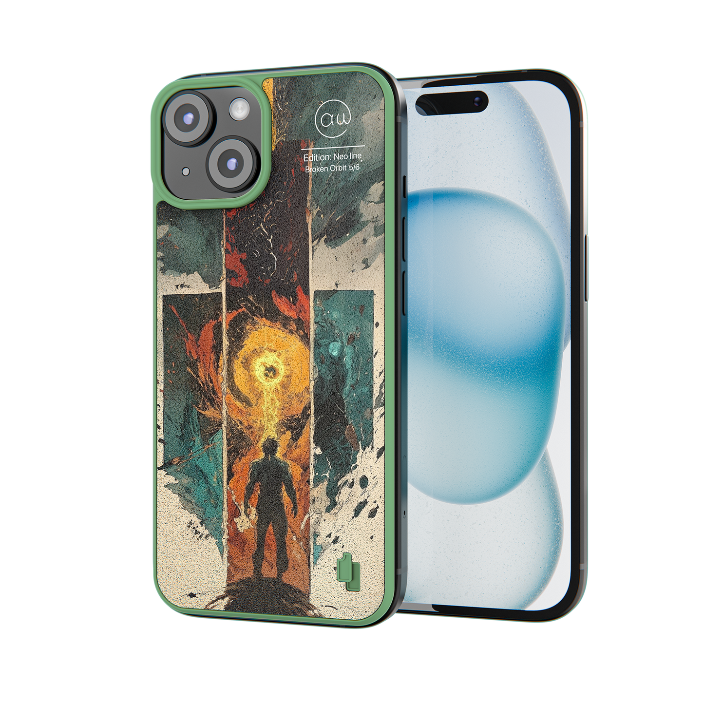 Motiv Broken Orbit Produktbild iPhone 15