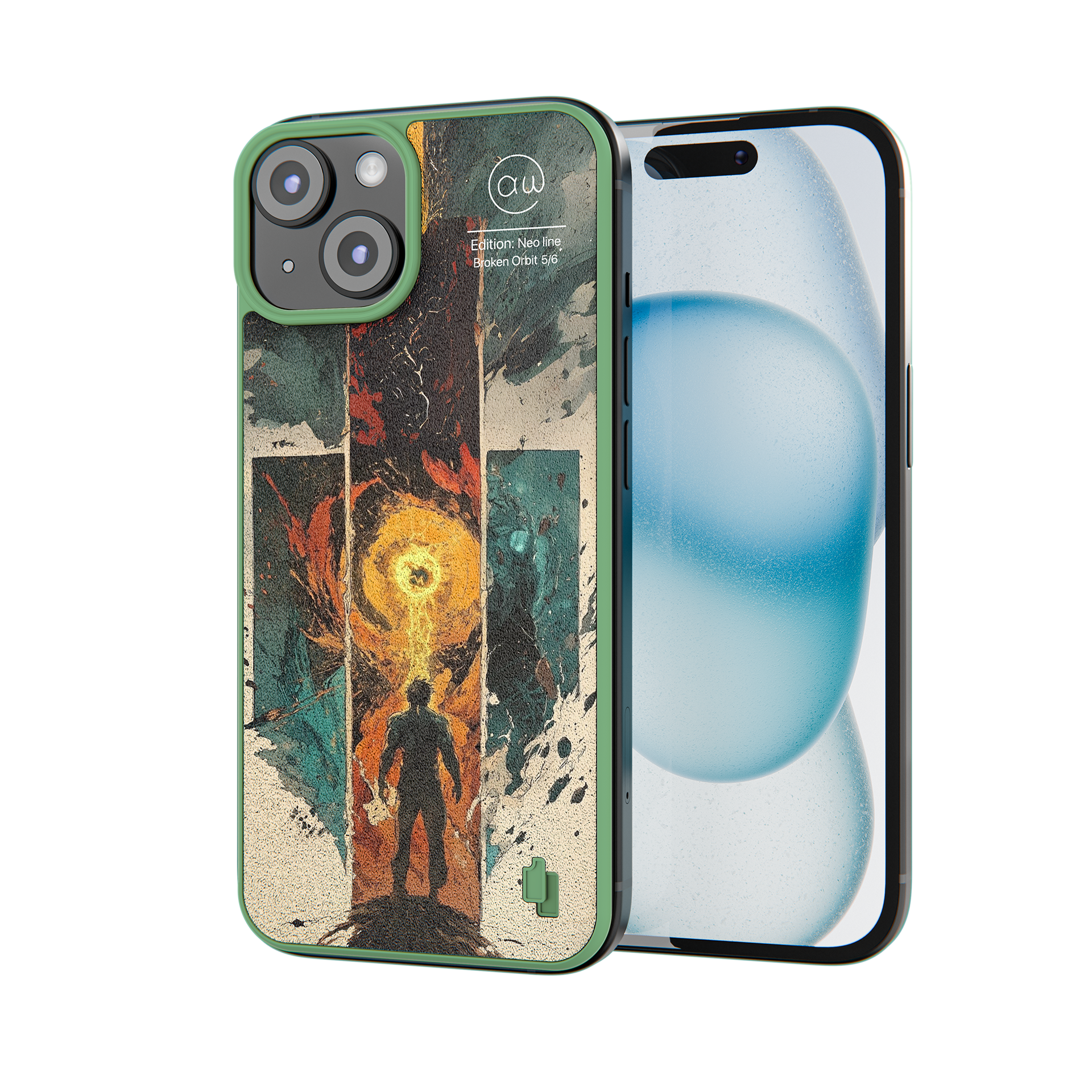 Motiv Broken Orbit Produktbild iPhone 15