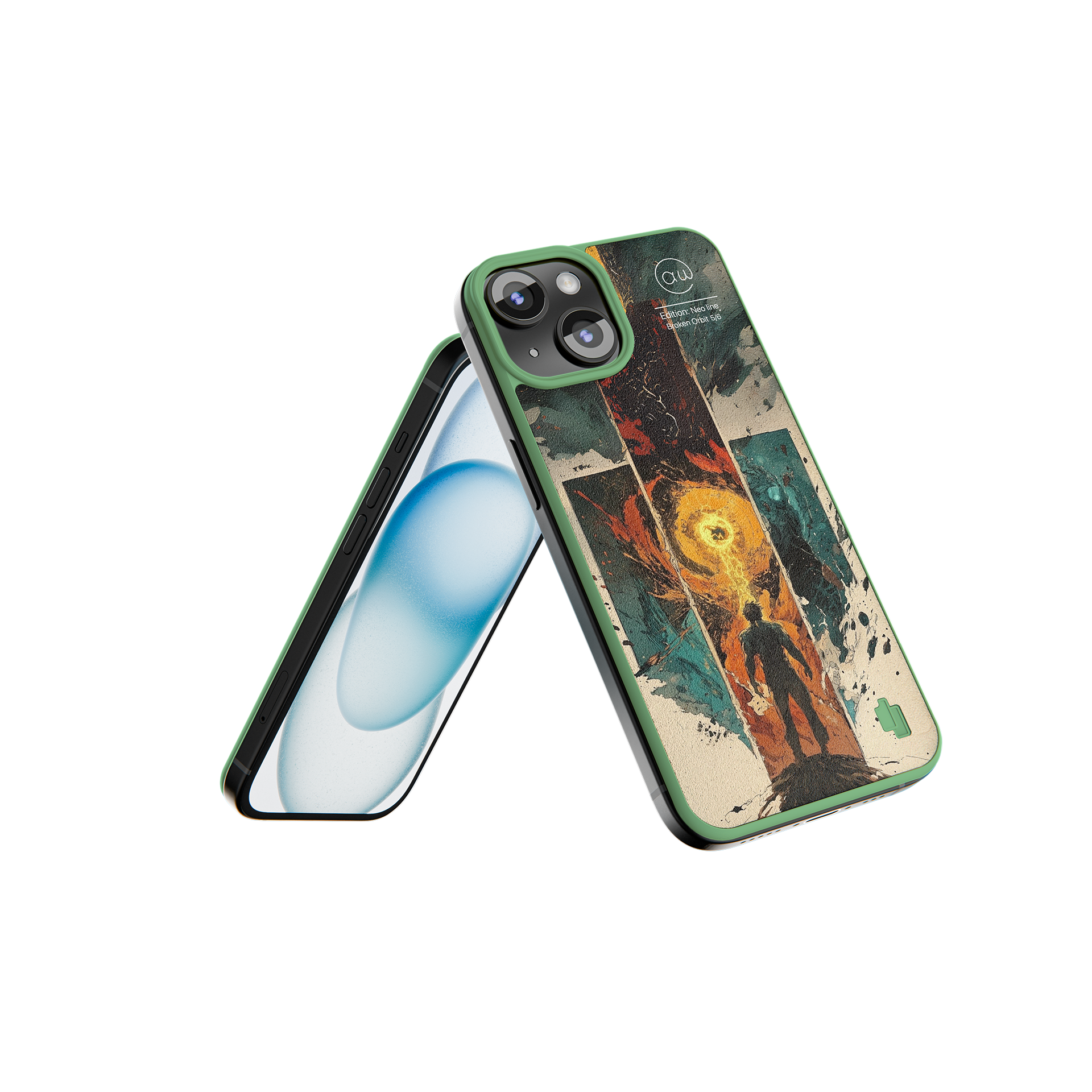 Motiv Broken Orbit Produktbild iPhone 15