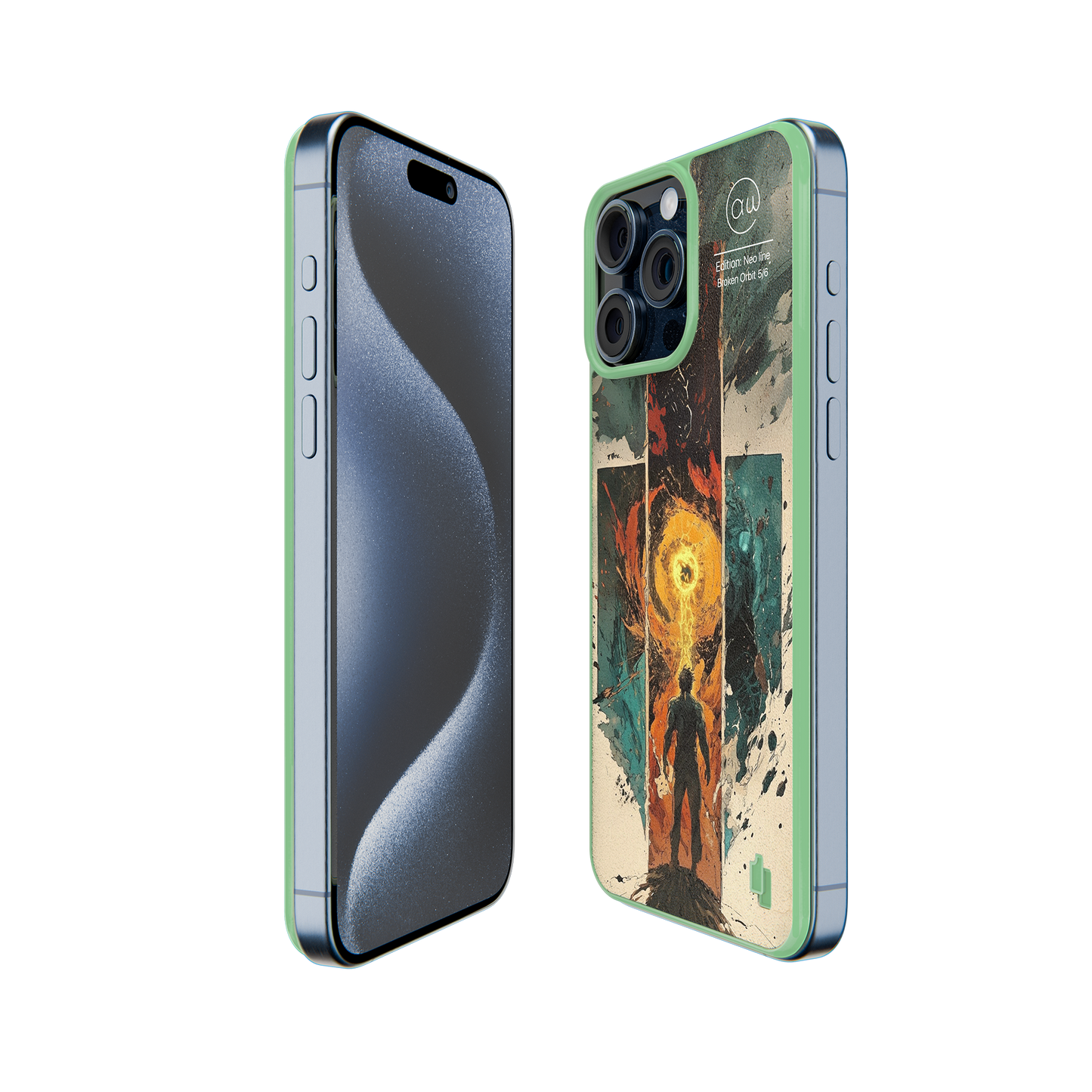 Motiv Broken Orbit Produktbild iPhone 16 Pro