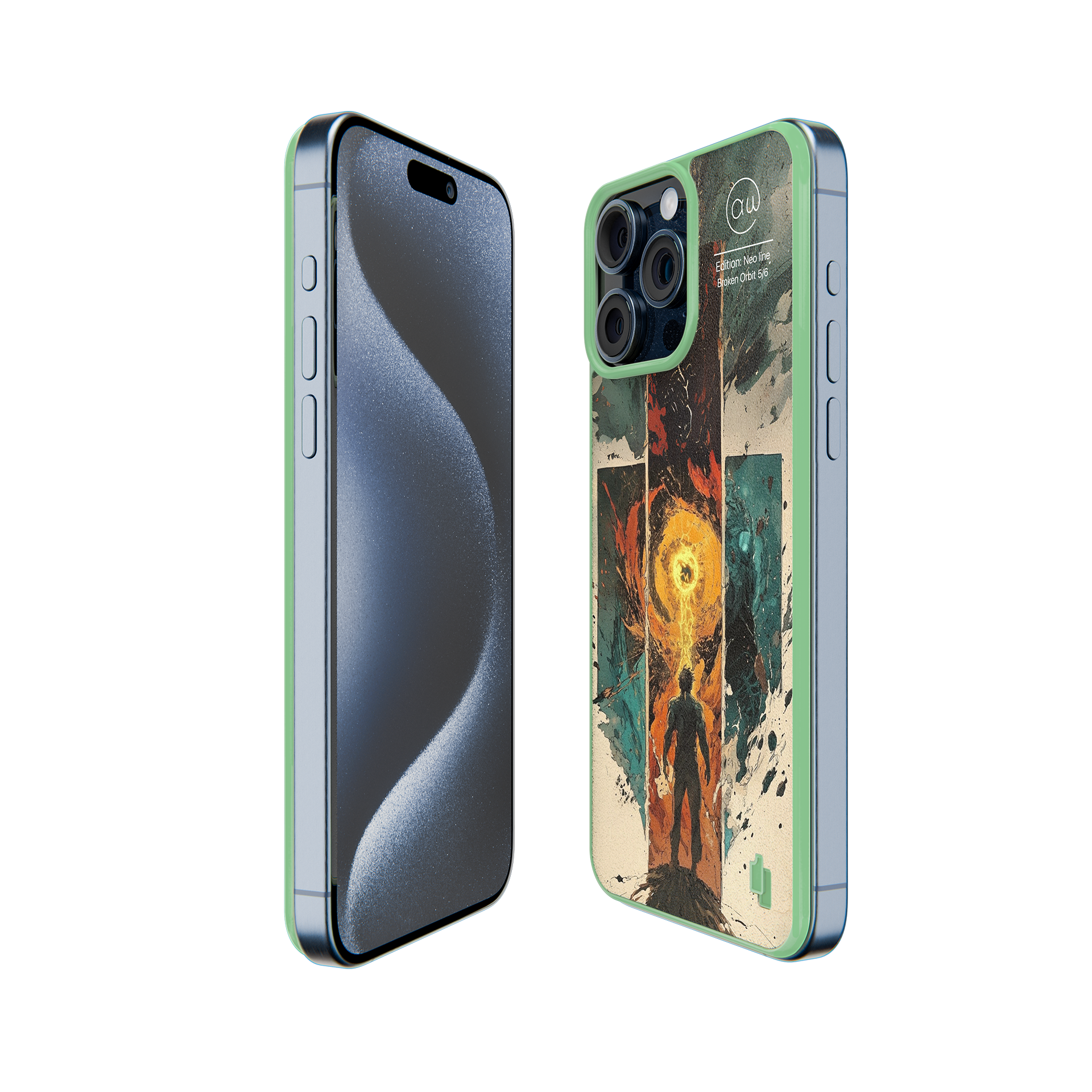 Motiv Broken Orbit Produktbild iPhone 16 Pro