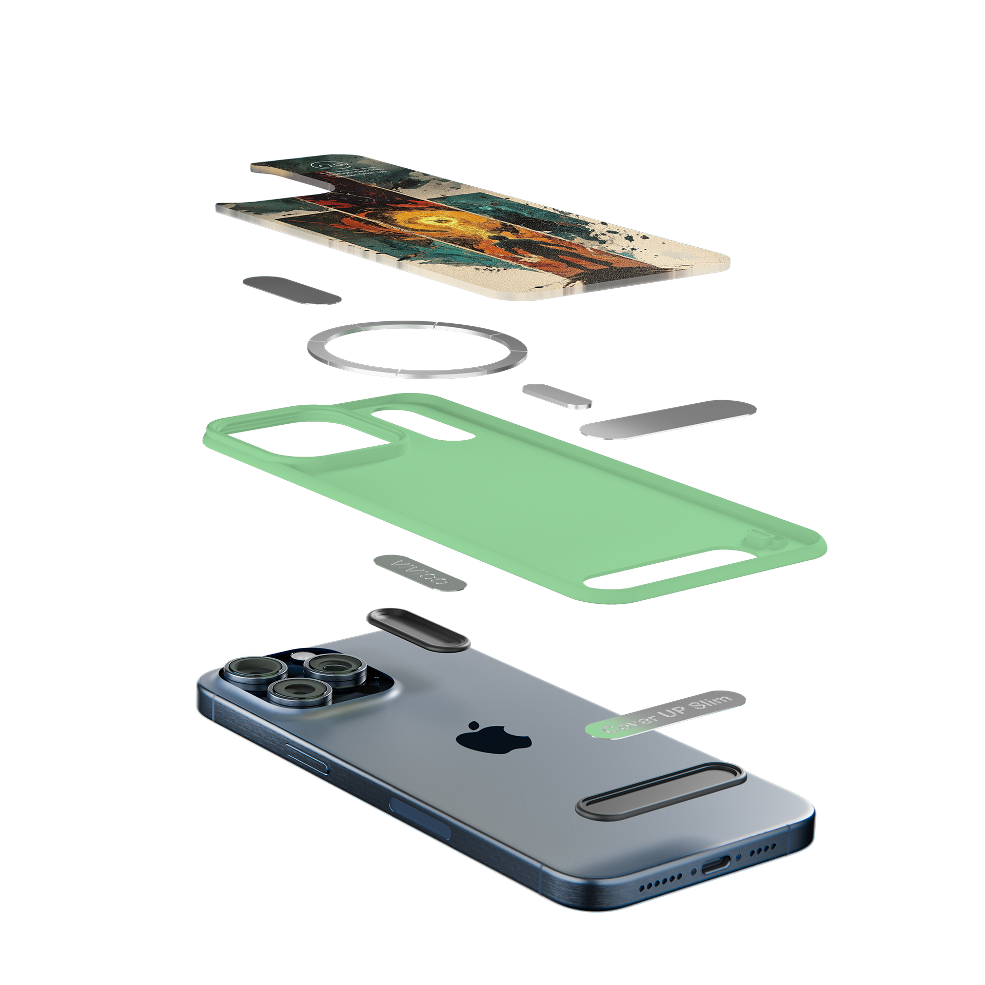 Motiv Broken Orbit Produktbild iPhone 16 Pro