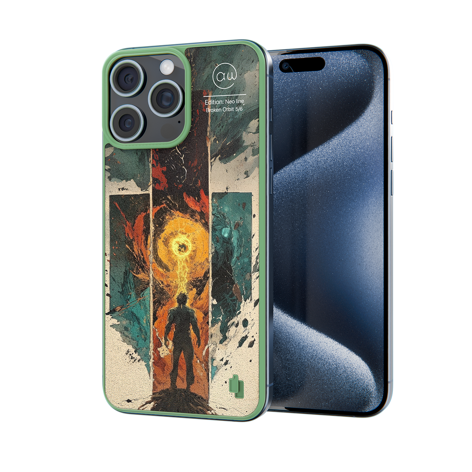 Motiv Broken Orbit Produktbild iPhone 16 Pro