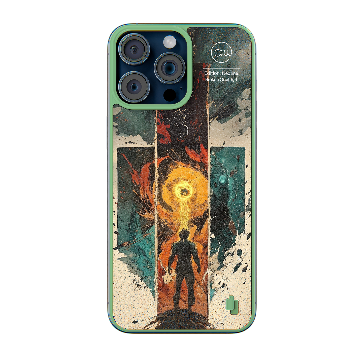 Motiv Broken Orbit Produktbild iPhone 16 Pro