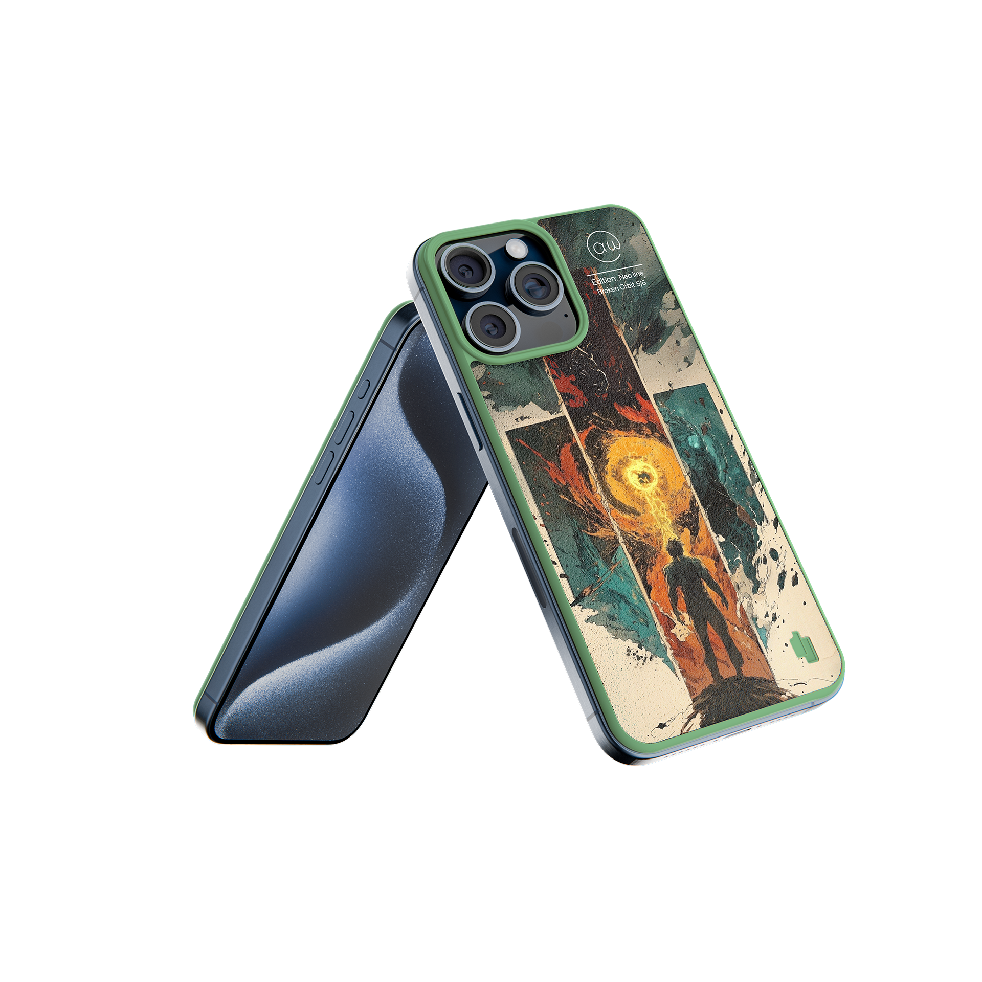 Motiv Broken Orbit Produktbild iPhone 16 Pro