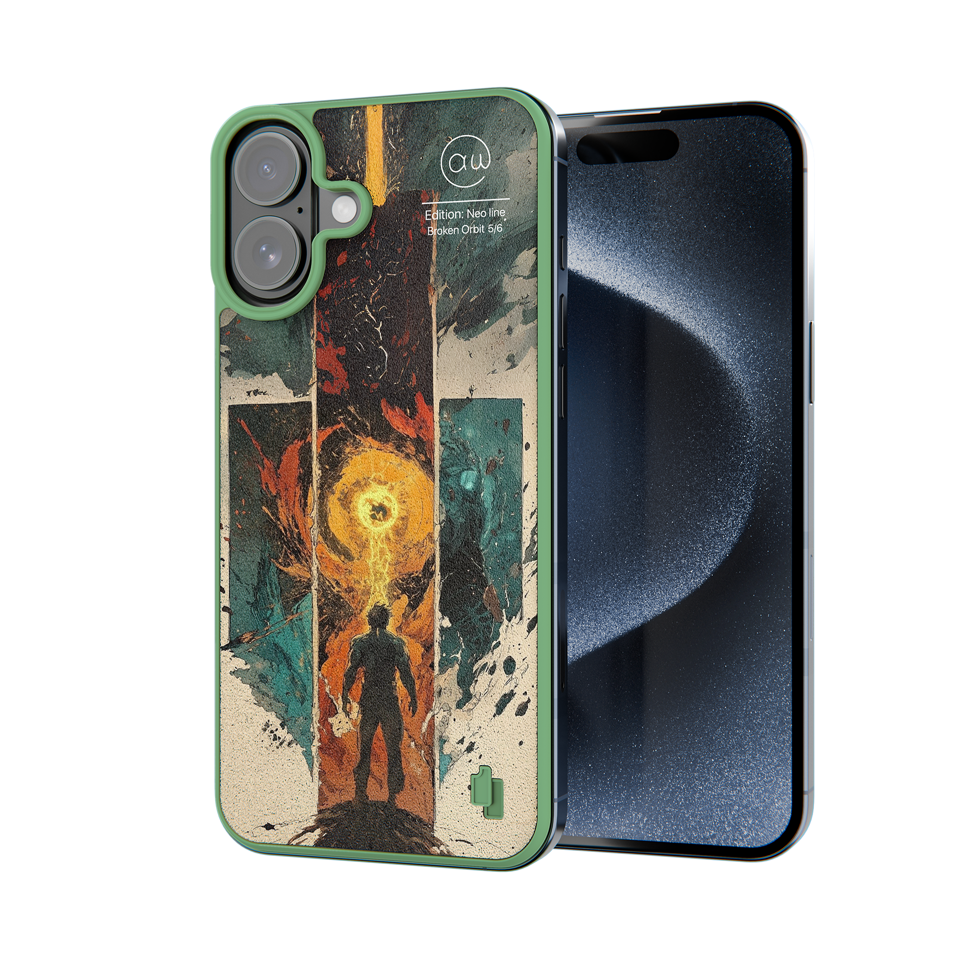 Motiv Broken Orbit Produktbild iPhone 16