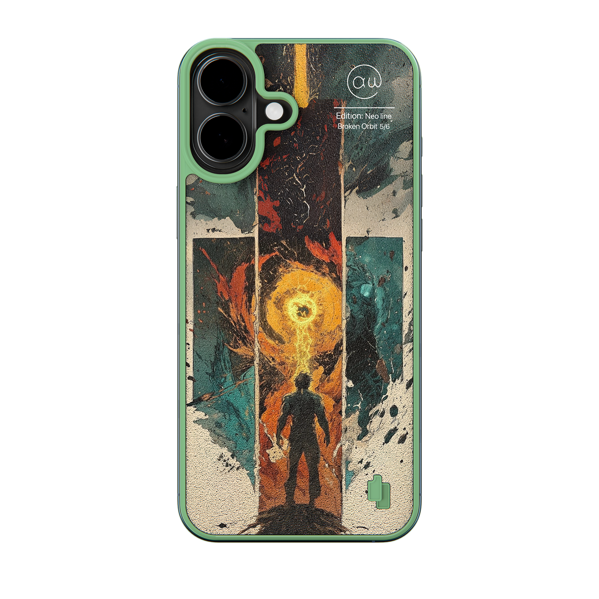 Motiv Broken Orbit Produktbild iPhone 16