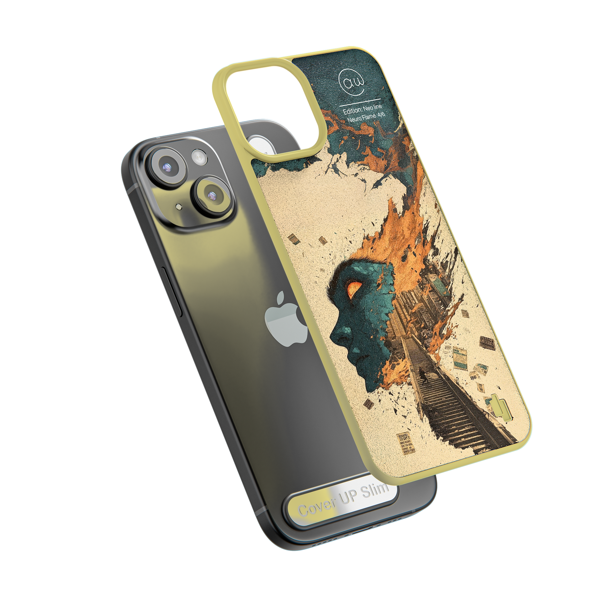 Motiv Neuro Flame Produktbild iPhone 15