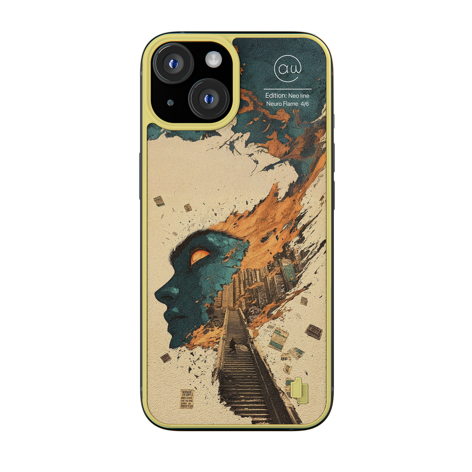 Motiv Neuro Flame Produktbild iPhone 15