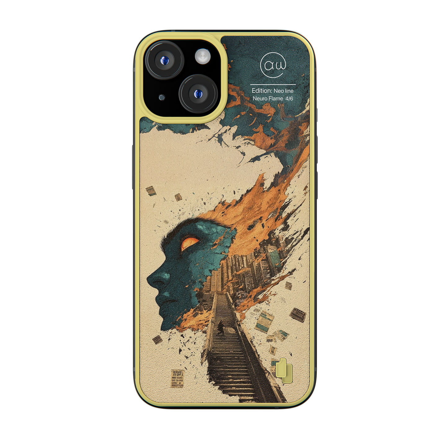 Motiv Neuro Flame Produktbild iPhone 15