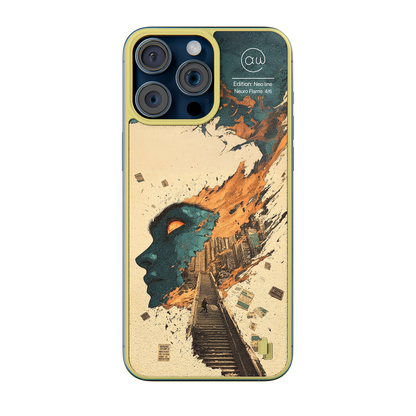 Motiv Neuro Flame Produktbild iPhone 16 Pro