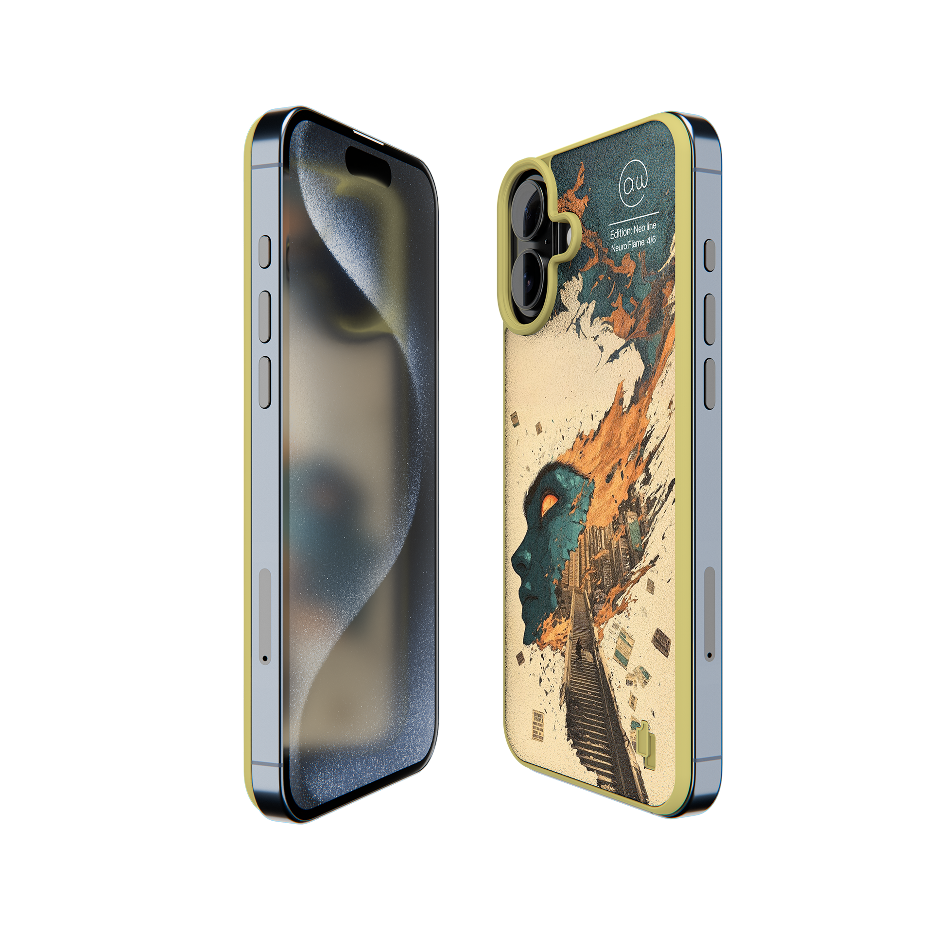 Motiv Neuro Flame Produktbild iPhone 16