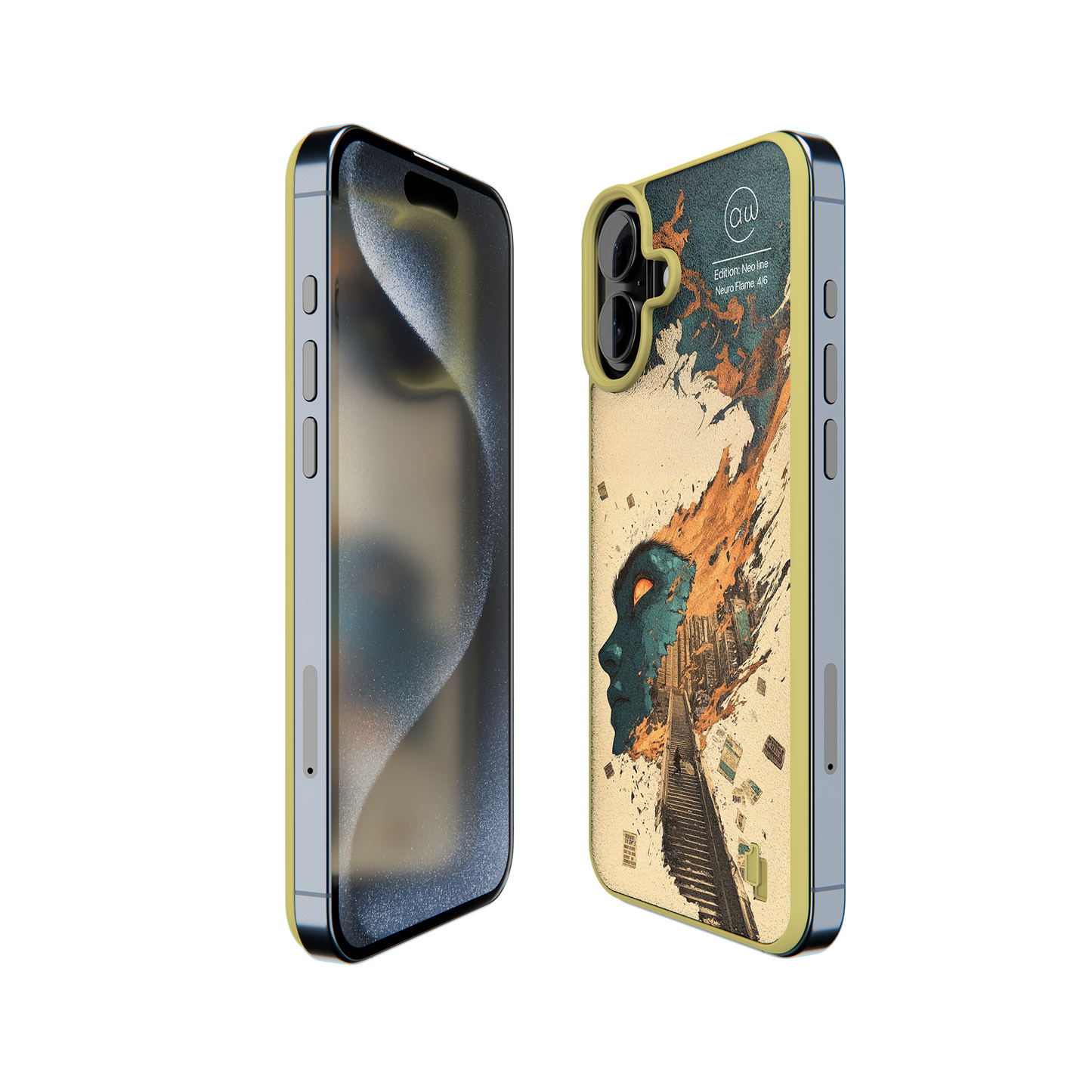 Motiv Neuro Flame Produktbild iPhone 16