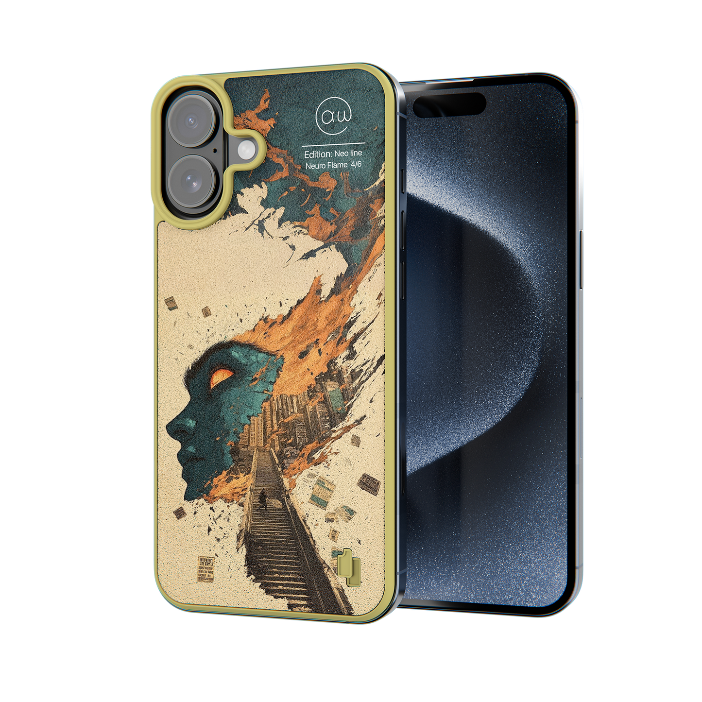 Motiv Neuro Flame Produktbild iPhone 16