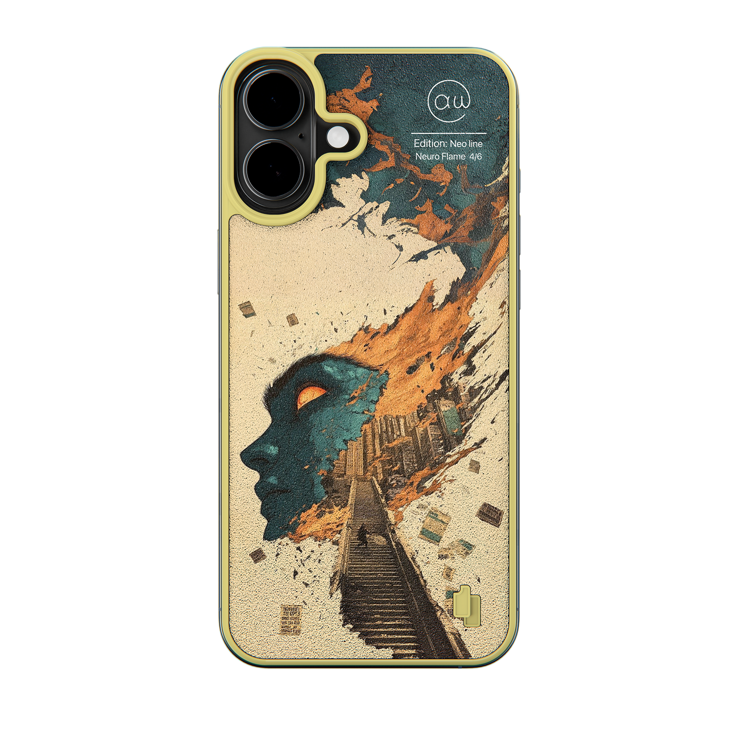 Motiv Neuro Flame Produktbild iPhone 16