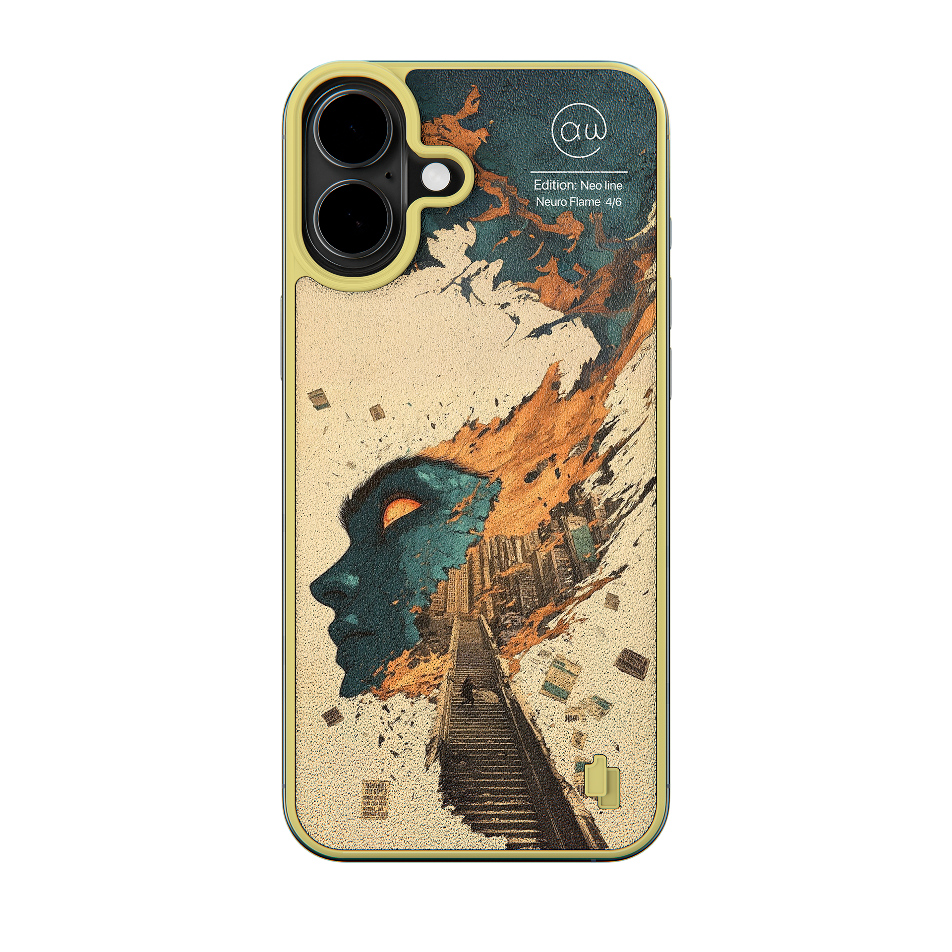 Motiv Neuro Flame Produktbild iPhone 16