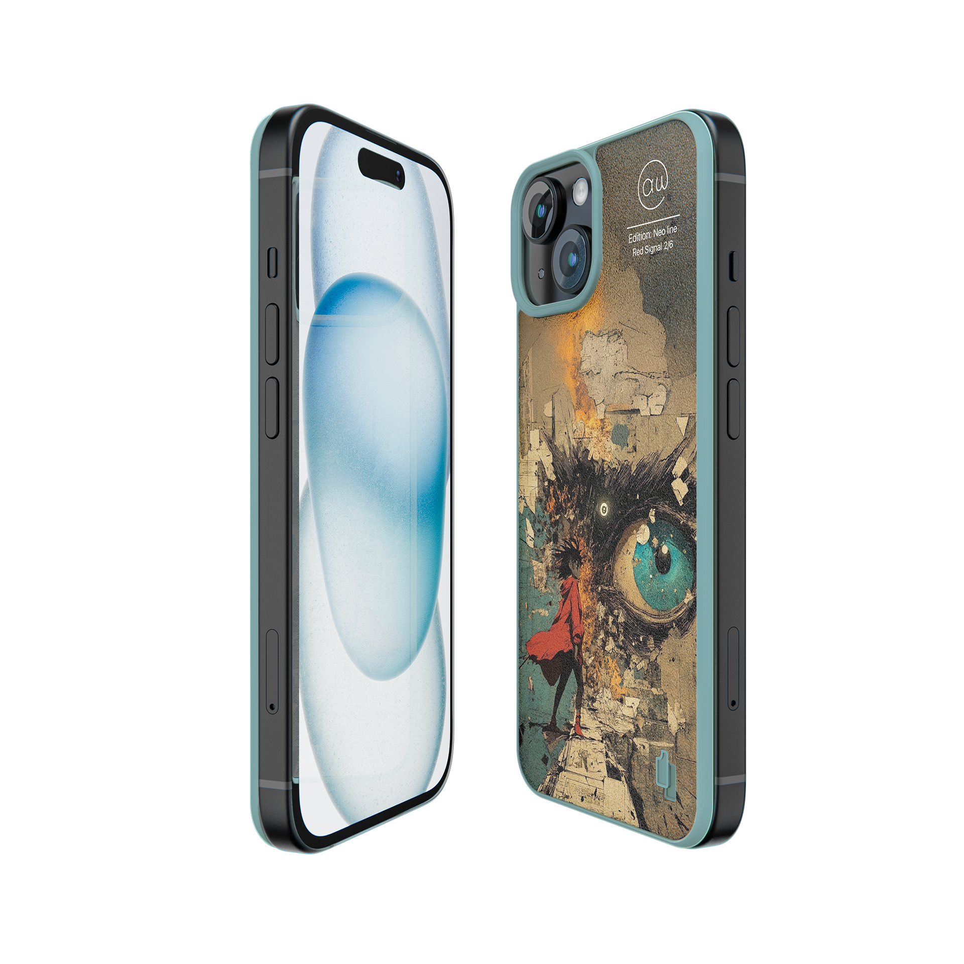 Motiv Red Signal Produktbild iPhone 15