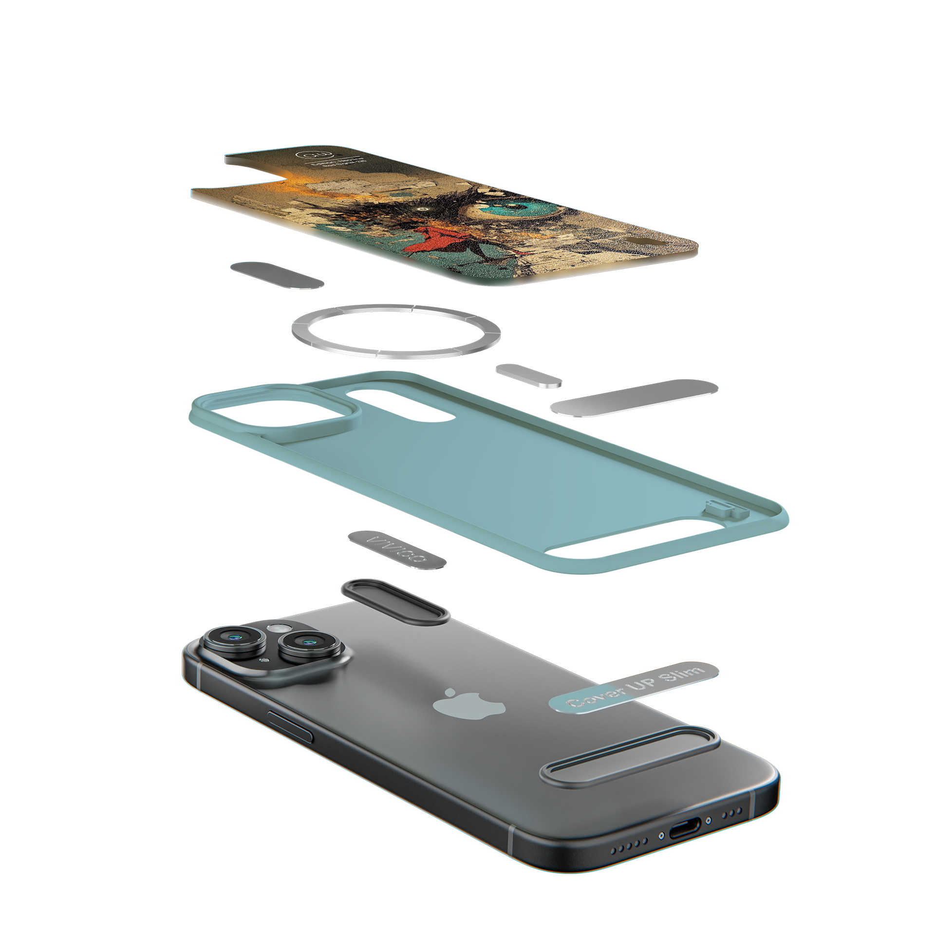 Motiv Red Signal Produktbild iPhone 15