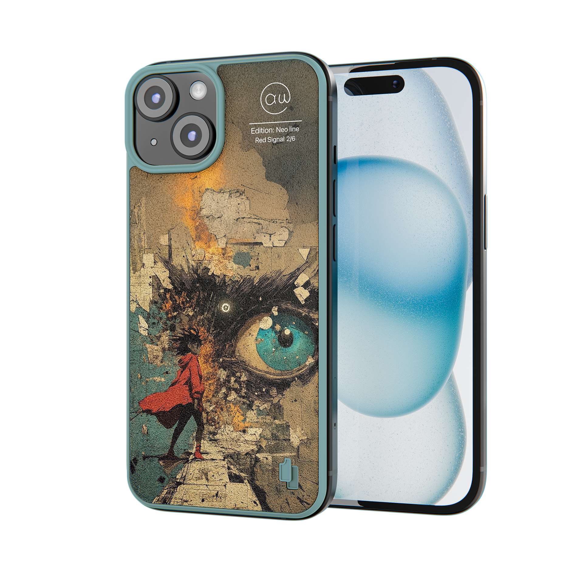 Motiv Red Signal Produktbild iPhone 15