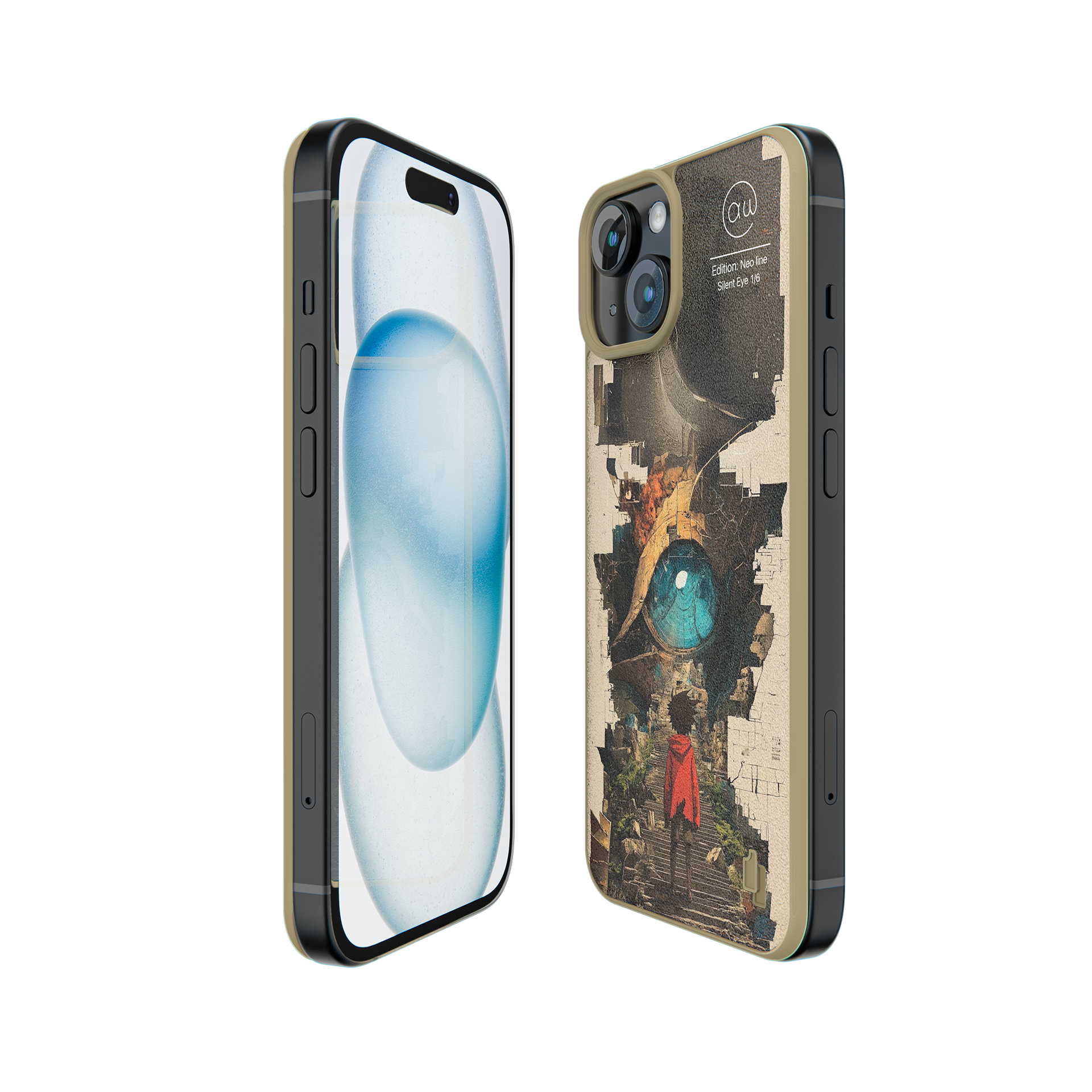 Motiv Silent Eye Produktbild iPhone 15