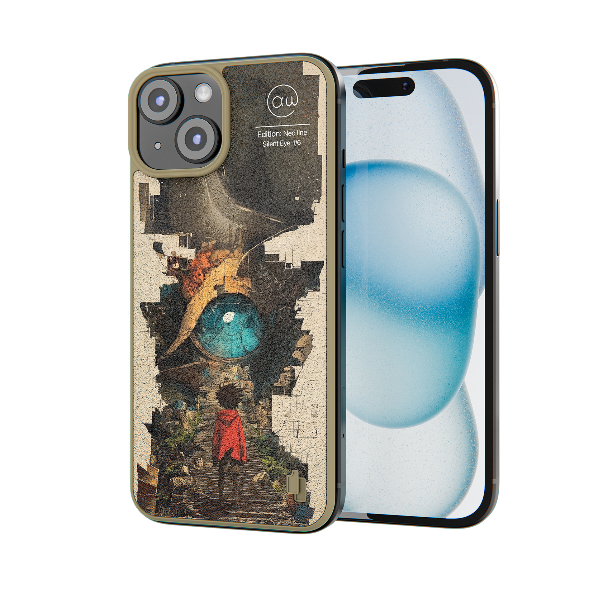 Motiv Silent Eye Produktbild iPhone 15