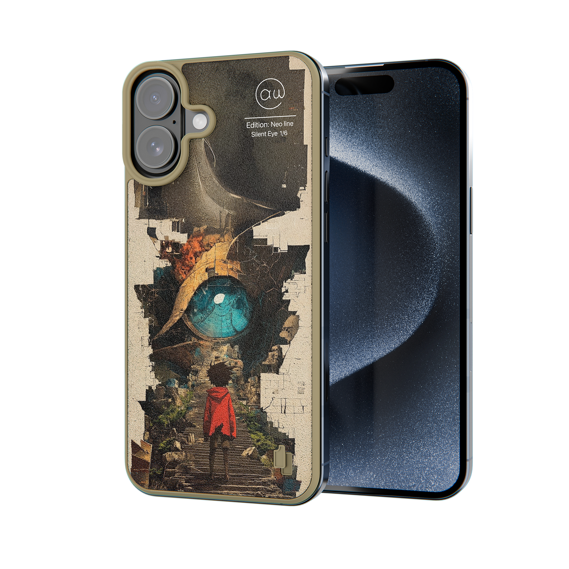 Motiv Silent Eye Produktbild iPhone 16